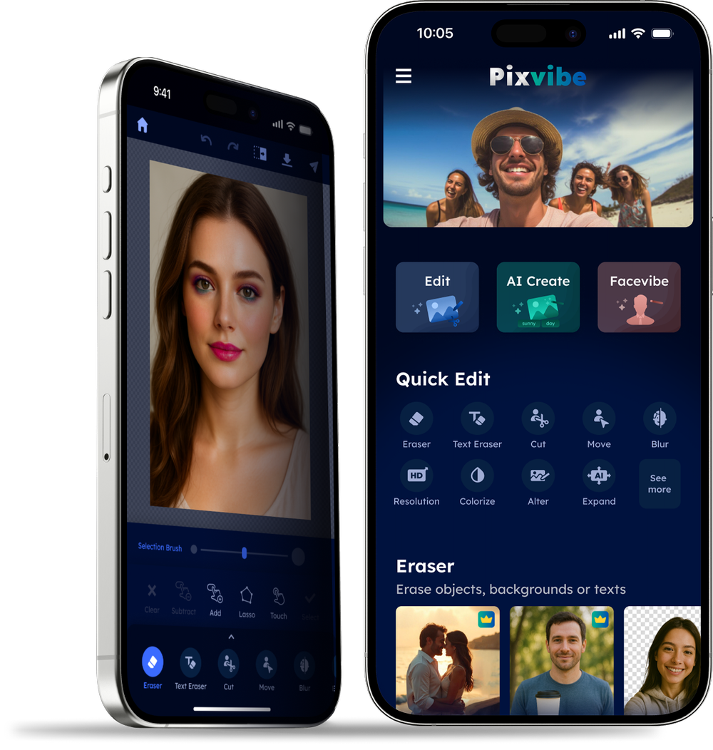 PixVibe app